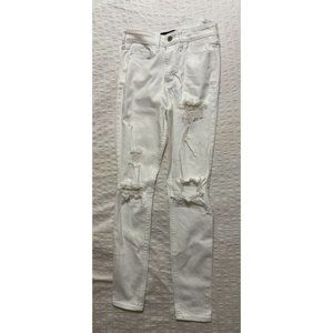 WHITE JEANS HOLLISTER